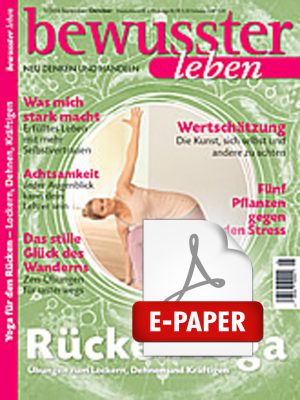 bewusster leben 5/2014 e-Paper <br /> (September/Oktober 2014)