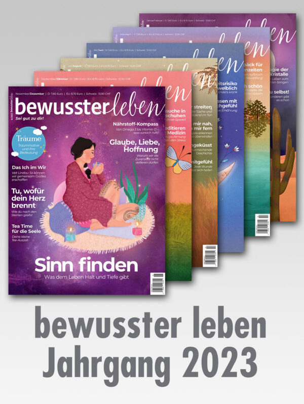 bewusster leben Paket <br />5 Ausgaben Jahrgang 2023