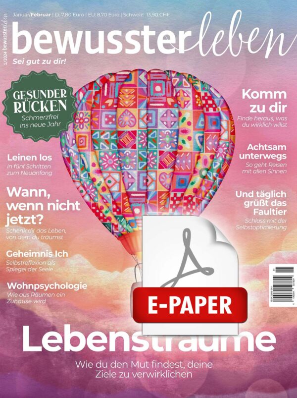 bewusster leben 1/2024 e-Paper <br /> (Januar/Februar 2024)