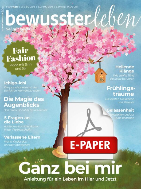 bewusster leben 2/2025 e-Paper <br /> (März/April 2025)